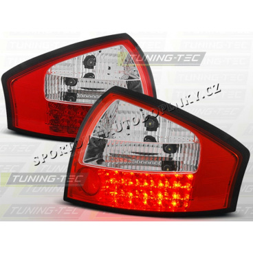 AUDI A6 (C5) SEDAN 1997–04 LED-HECKLEUCHTEN ROT WEISS