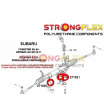 Subaru Impreza 2001+ GH GR StrongFlex Sport kompletter Satz Silentblöcke 33-tlg