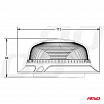 Warnleuchte W21m Magnet / 3 Schrauben R65 R10 18LED 12/24V IP56