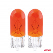 Halogenlampen T10 W5W W2.1x9.5d 12V 2Stk Blister