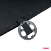 Sitzauflage mit Kopf- und Lendenstütze AMIO-03650