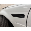 Seitliche Lufteinlässe BMW 3 E46 M3 Schwarzer Fahrer