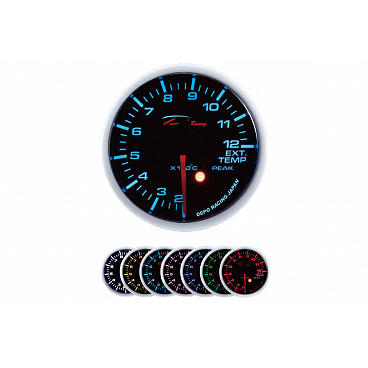 Depo SKPK 60mm Uhr - Abgastemperatur