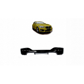 BMW 1 F20 F21 Facelift Diffusor Hinten Glanzschwarz BMW 1 F20 F21 Facelift Diffusor Hinten Glanzschwarz