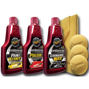 Meguiars Autopolier- und Wachsset (3-Stufen-System)