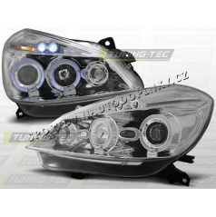 RENAULT CLIO III 2005–09 KLARES VORDERE LICHT ANGEL EYES CHROM
