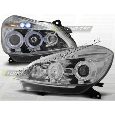 RENAULT CLIO III 2005–09 KLARES VORDERE LICHT ANGEL EYES CHROM