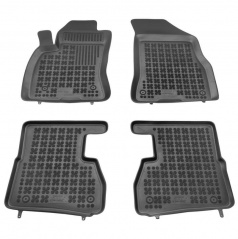 Gummimatten mit erhöhtem Rand Fiat Doblo II, 2009-, 5+7 Sitze