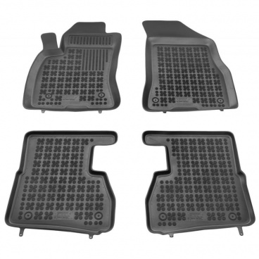 Gummimatten mit erhöhtem Rand Fiat Doblo II, 2009-, 5+7 Sitze