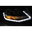 VW T6 15- Frontscheinwerfer klar schwarz LED TRU DRL