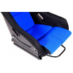 Sporthartschale A1 RACING GTR schwarz/blauer Velours