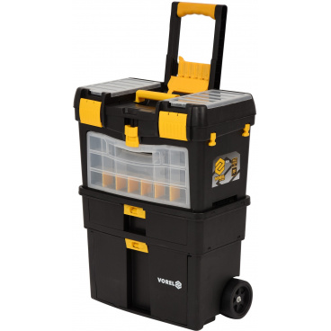 Mobiler Werkzeugschrank mit herausnehmbarem Organizer Mobiler Werkzeugschrank mit herausnehmbarem Organizer
