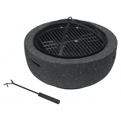 LA PALMA grauer MgO-Herd