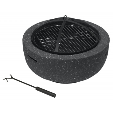 LA PALMA grauer MgO-Herd