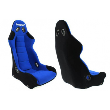 Sportsitz Bimarco Cobra III Velours Blau Schwarz