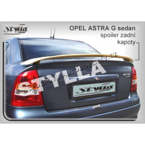 Heckspoiler für OPEL ASTRA G SEDAN (98-01). Hauben (EU-Homologation) Heckspoiler für OPEL ASTRA G SEDAN (98-01). Hauben (EU-Homologation)