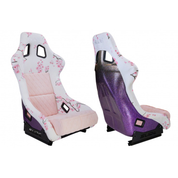 Sportstuhl SLIDE KS2 Premium Hellrosa & Grafikvelours Gradient Glitzer