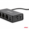Zigarettenanzünder-Steckdosenverteiler mit Ladegerät 3xUSB-A USB-C QC 3.0 PD 3.0. 148W