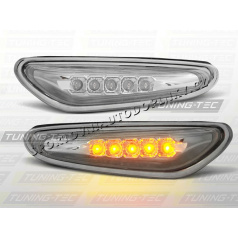 BMW E46 01–05 SEITENBLINKER LED – CHROM – Limousine/Touring