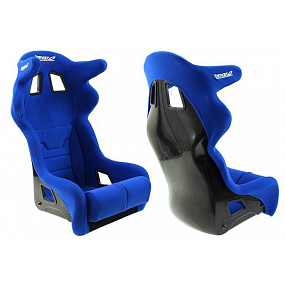 Sportsitz Bimarco Grip Velours Blau HANS FIA