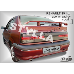 RENAULT 19 HTB (89-96) Heckspoiler. untere Tür (EU-Homologation)