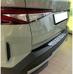 Schweller der Heckklappe mit Erhebungen in Schwarz glänzend Škoda Elroq 2025+