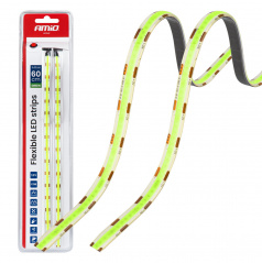 LED COB Streifen für Auto grün 2x30cm 12V AMIO-04573