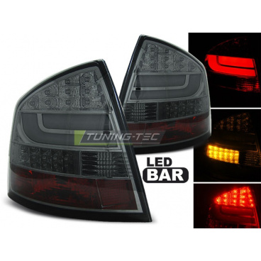 Škoda Octavia 2 Limousine 2004-12 Rückleuchten, getönte LED-Leiste Škoda Octavia 2 Limousine 2004-12 Rückleuchten, getönte LED-Leiste