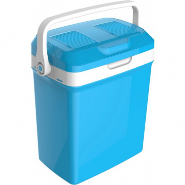 Kühl-/Heizbox blau-weiß 18 L 12V/220V