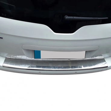 Kantenabdeckung der hinteren Stoßstange aus poliertem Edelstahl Peugeot 5008 II 2017-2020