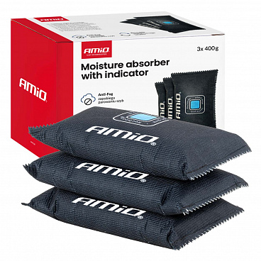 Auto-Luftentfeuchter mit Indikator 3x400 g Auto-Luftentfeuchter mit Indikator 3x400 g