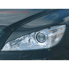 Milotec Bad-Look-Scheinwerferabdeckungen – ABS schwarz, Škoda Octavia II. Facelift