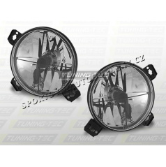 VW GOLF II 1983-91 KLARES VORDERLEUCHTEN INNENRAUM CHROM