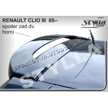 RENAULT CLIO III 06+ Heckspoiler. obere Tür