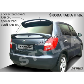 ŠKODA FABIA II htb Heckspoiler. untere Tür (EU-Homologation) ŠKODA FABIA II htb Heckspoiler. untere Tür (EU-Homologation)