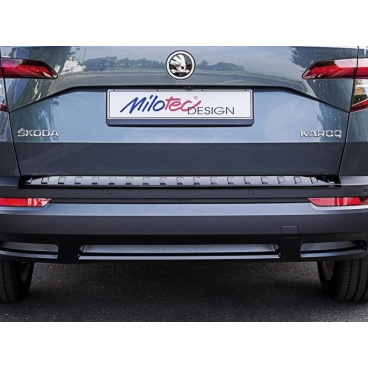 Fünfte Einstiegsleiste – schwarz glänzender „Klavierlack“ – Škoda Karoq vonv. 2017 Fünfte Einstiegsleiste – schwarz glänzender „Klavierlack“ – Škoda Karoq vonv. 2017