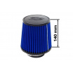 Kegel-Luftfilter Simota H:140mm OTW:60-77mm JAU-X02201-06 Blau