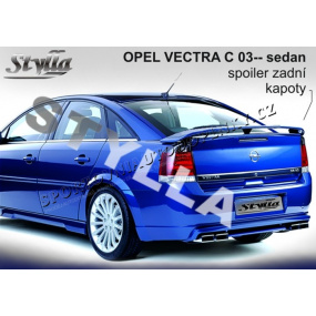 OPEL VECTRA C Limousine 03+ Heckspoiler. Hauben OPEL VECTRA C Limousine 03+ Heckspoiler. Hauben