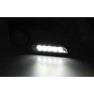 VW Golf V GTI LED-Tagfahrlichter im schwarzen Nebelscheinwerfergitter