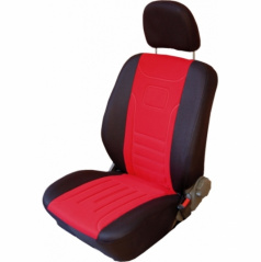 Autoschondecke Classic-Skoda Fabia I-ungeteilte Rückbank-rot