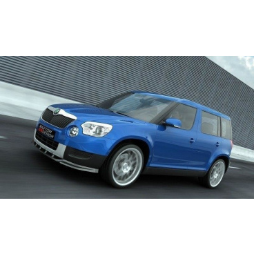 Spoiler unter der Frontstoßstange für Škoda Yeti, Maxton Design (ABS-Kunststoff ohne Oberflächenbehandlung) Spoiler unter der Frontstoßstange für Škoda Yeti, Maxton Design (ABS-Kunststoff ohne Oberflächenbehandlung)