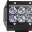 6 LED-Arbeitsleuchte weiß 6 LED 95x77 mm 18W FLAT 9-36V 6000K