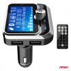 FM-Autotransmitter mit Fernbedienung 2×USB-A 12V 24V