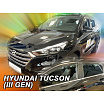 Windabweiser Hyundai Tucson 2015–2020 HEKO – vorne + hinten