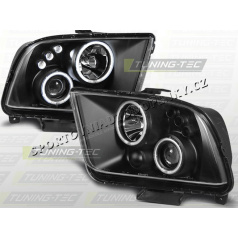 FORD MUSTANG 2005–09 ANGEL EYES SCHWARZE VORDERE KLARE LICHTER