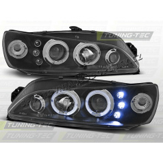 PEUGEOT 306 1997–01 ANGEL EYES SCHWARZE FRONTKLARE LICHTER
