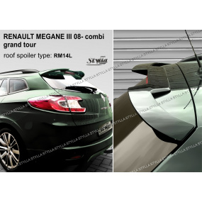 Ranault Megane Grandtour combi 2008+ Heckspoiler (EU-Homologation) Ranault Megane Grandtour combi 2008+ Heckspoiler (EU-Homologation)