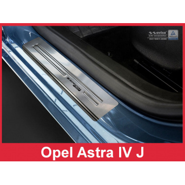 Edelstahl-Einstiegsleisten 4 Stück Opel Astra 4 J 2009-16 Edelstahl-Einstiegsleisten 4 Stück Opel Astra 4 J 2009-16