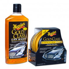 Meguiar's Gold Class Wash & Wax Kit, ein exklusives Set an Autokosmetik zum Waschen und Schützen des Lacks