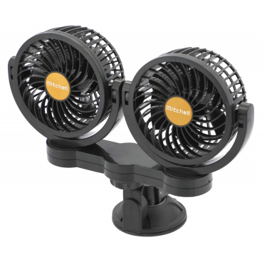 Ventilator MITCHELL DUO 2x108mm 24V auf Saugnapf Ventilator MITCHELL DUO 2x108mm 24V auf Saugnapf
